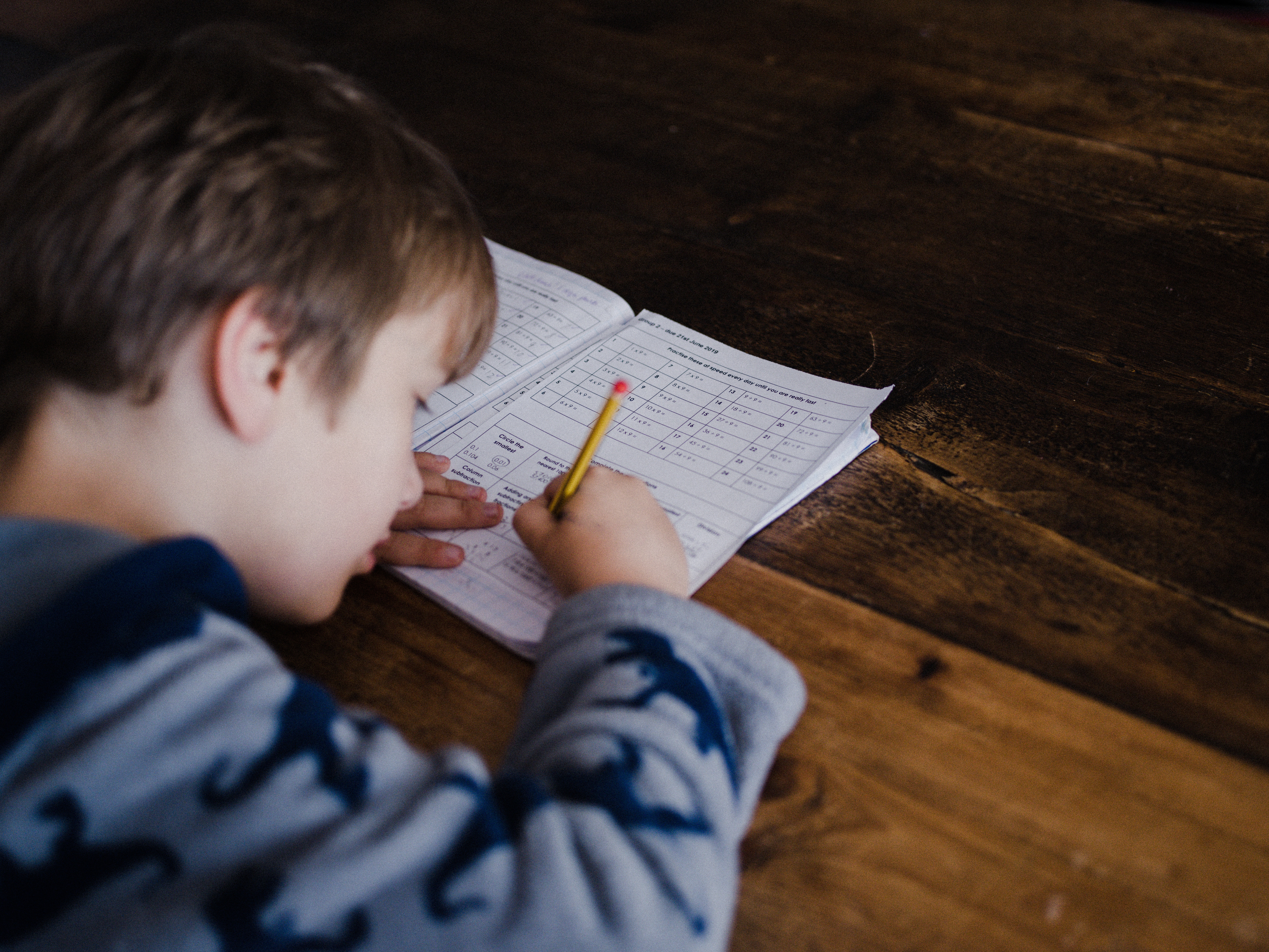 a young child studies more effectively after participating in youth & family services